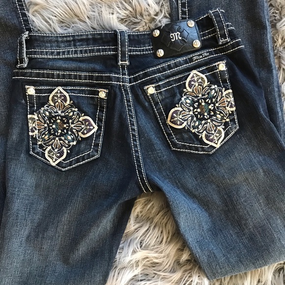 Miss Me Denim - Miss Me Signature Straight Stretch Jeans 29